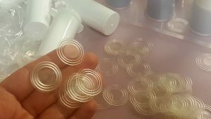 thin clear plastic circles helmy plastics